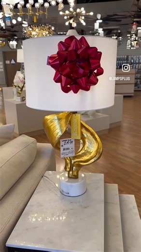 4K views | Give the gift of light  Shop online or visit your local Lamps Plus store - we're open Christmas Eve until 4pm! Find your neighborhood store location: https://bit.ly/3ZOXOAA Shop online by December 16 for Christmas delivery. #myLampsPlus | Lamps Plus | Facebook