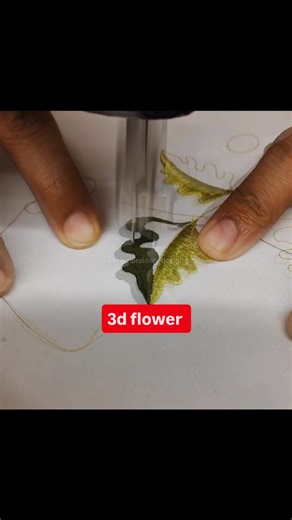 Jaan embroidery designs on Instagram: "Beautiful 3d embroidery #machineembroideryart #embroidery #machineembroiderydesign #reels #jaanembroiderydesigns"