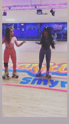 Nikki Taylor on Instagram: "I AM SO VERY PROUD OF MYSELF!!!! Backtracking to 2 years ago…I fell back in love with one of my 1st loves…SKATING!!!! I picked my skates back up after 23+ years!!! I restarted my journey, which was not an easy one, but I did and was making massive progress and getting nice with it! 😂😂 thanks to my AMAZING skate lessons with @push1515 & @mssskamille…However, after a super hectic travel schedule, needless to say I put them back down, 😐 landing me back at square 1 😩�
