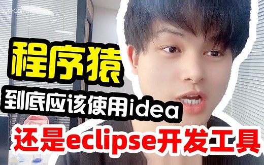 作为Java程序员，我们到底使用idea还是eclipse开发工具？你说了