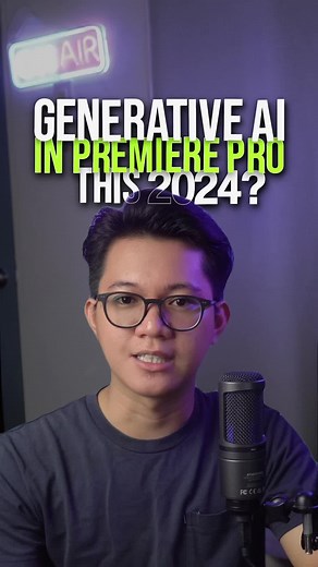 Generative AI in Premiere Pro 2024: Easy Editing, Smart Masking, and More!