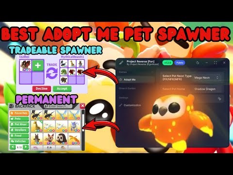 NEW🍑UPDATE ADOPT ME PET SPAWNER SCRIPT 2026 SPAWN ANYTHING YOU WANT!