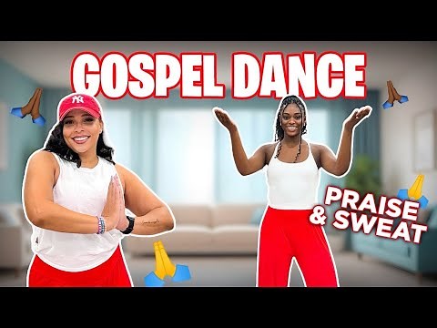 Beginner Gospel Dance Cardio Workout AT HOME| No Equipment, Full Body