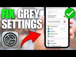 How To Fix iCloud Settings Greyed Out on iPhone