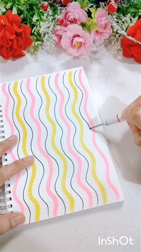 SIMPLE ART FRONT PAGE DESIGN FOR THE BEGINNING