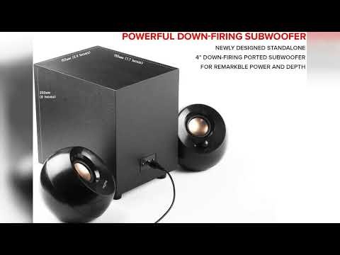Review: Creative Pebble Plus 2.1 USB-Powered Desktop Speakers with Powerful Down-Firing Subwoo...
