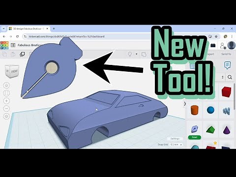 First Look The New Tinkercad Sketch Tool! Will It Be A Game Changer?
