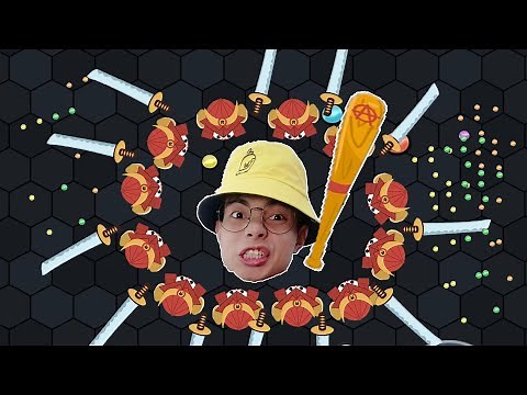 ThắnG Tê Tê Lần Đầu Cầm Gậy Bóng Chày Chơi EvoWars.io