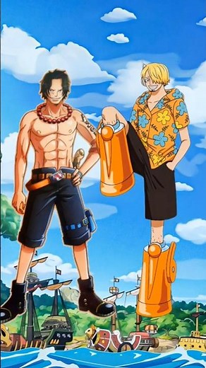 Portgas D. Ace 🆚 Luffy crews monkey D. Luffy 🆚marine