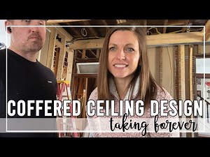 COFFERED CEILING IN DINING ROOM (Ep. 5 | Part 1):Why is this taking so long?!