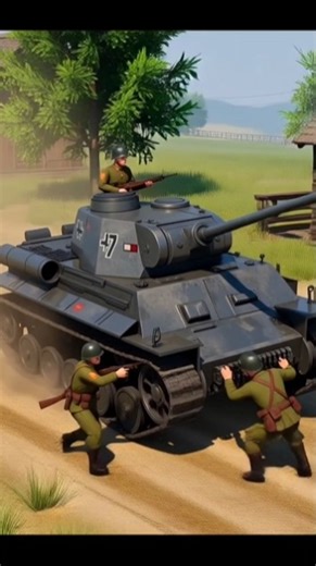 What happens🤔 if you shoot from a tank with a curved barrel ?#3d