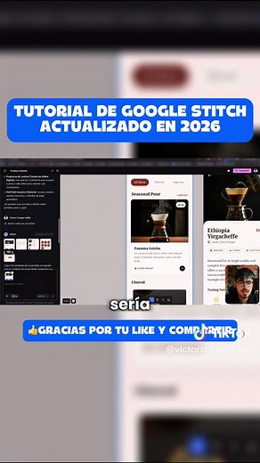 Crea aplicaciones y sitios web con Google Stitch