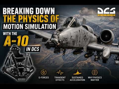 Breaking down the Physics of motion simulation with the A-10 in DCS