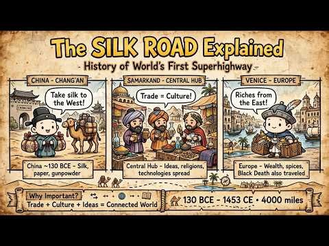 The Trade Network That Connected the Ancient World: History of the Silk Road