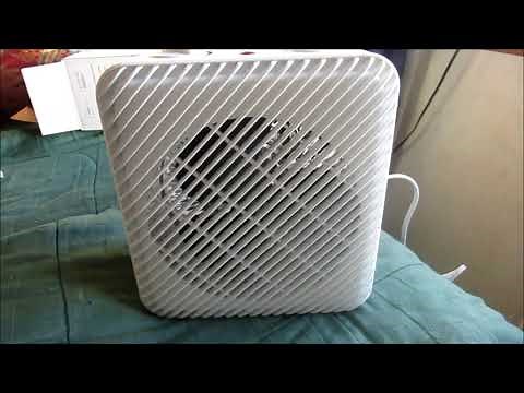 Mainstays Fan Forced Heater | Unboxing & Operation