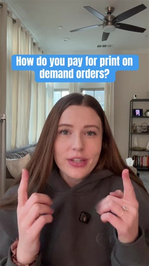 This is how the payment works for print on demand! Pro tip to use a business credit card or Printify Pop Up shop for more flexibility #printondemand #sidehustle #printify@Printify