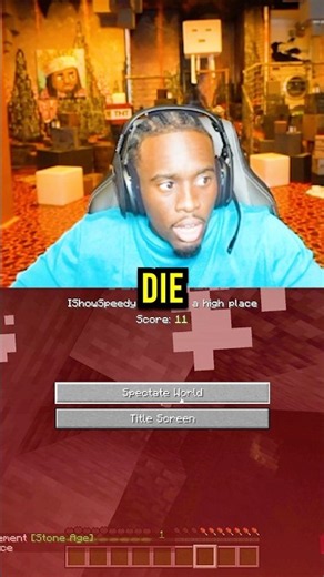 IShowSpeed Dies 5 Minutes After Starting A New World! 😭💀