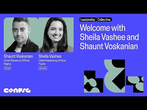 Config 2025: Welcome with Sheila Vashee and Shaunt Voskanian | Figma
