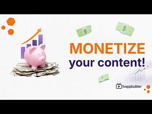 How to set up the store and monetize your content on TV App Builder?