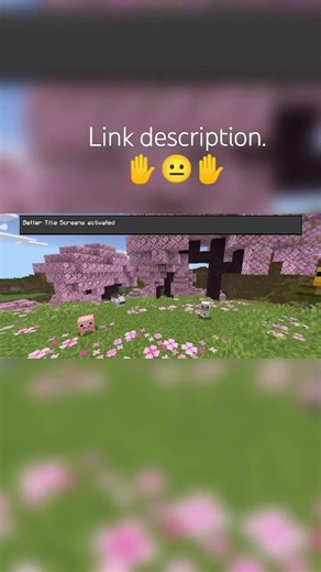 link in description or comment I'll send u #minecraft #resources #mcpack #bedrock