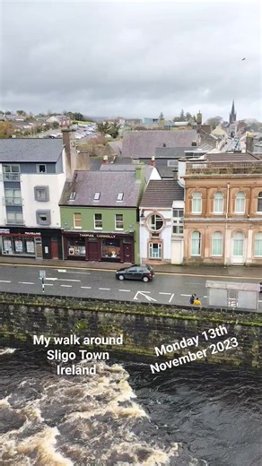 SLIGO. My walk around Sligo Town Ireland on the day Storm Debi hit Ireland. #november2023 #sligo #ireland #stormdebi #foryou #sligotown #sligoireland #sligotourism | Nick Eogans Adventures