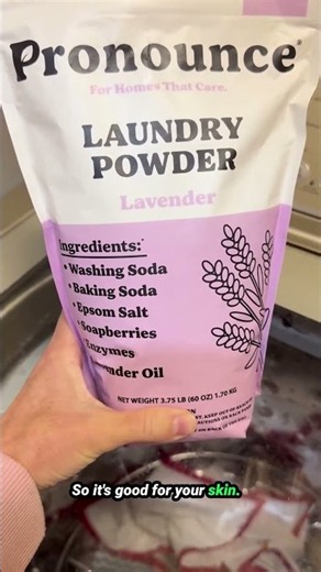 Natural Laundry Powder for Safe & Effective Cleaning!