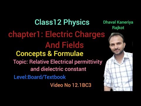(Relative Electric Permittivity)(dielectric constant)(Specific Inductive Capacity)ele.charges/fields