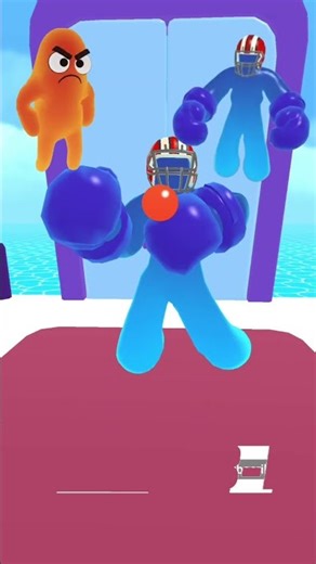 Blob Challenging the Boss #games #shorts