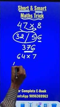 3 Short Trick to Feel Better II Fast Calculation Short Tricks for All Students #youtubeshorts