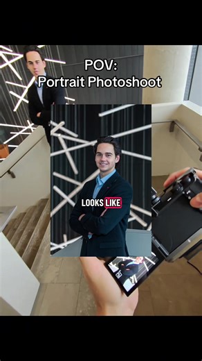 Behind the scenes portrait photoshoot #portrait #photography #photoshoot #headshot #sonya6700