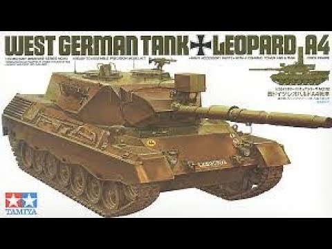 Old School Cool. Tamiya 1/35 German Leopard 1 A4 kit review