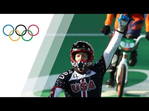 The USA's Fields takes gold in Men's BMX