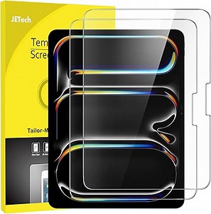 JETech Schutzfolie für iPad Pro 13" M5/M4, 2 Stück