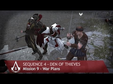 Assassin's Creed: Brotherhood - Sequence 4 - Mission 9 - War Plans (100% Sync)