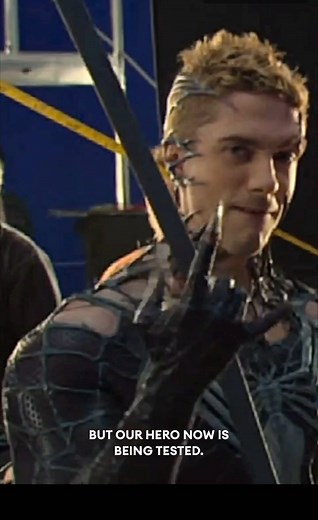 Shiv Panikker on Instagram: "In “Spider-Man 3” (2007), Topher Grace’s transformation into Venom involved a meticulous blend of practical effects and CGI. The makeup process was a complex task designed by Scott Stoddard, where Grace was fitted with various prosthetics and masks to capture the menacing look of Venom. Over 600 individual pieces were crafted for the film, including multiple Venom masks to show different stages of the character’s transformation. Each mask was designed to be expressiv
