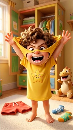 Kids Daily Routine – Getting Dressed 👕 | Tommy Episode 4