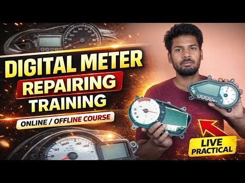 Digital Meter Repairing Full Course | Bike Speedometer Repair Training