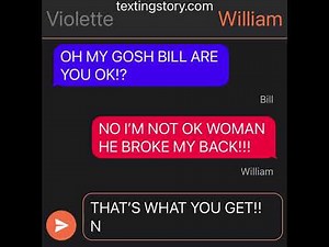 REMASTERED VIOLETTE1ST (TextingStory) William Gets Expelled/ pushes dad/ arrested