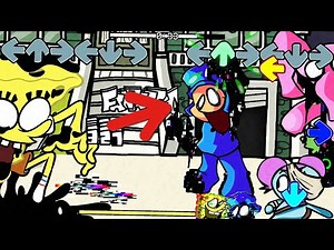 Friday Night Funkin' VS Pibby Pocoyo and Pibby Sponge BOB (FNF Overworked)