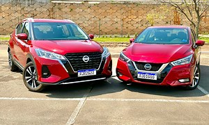 Nissan Kicks vs Versa: melhor um SUV ou um sedã? | Comparativo - Auto  TV