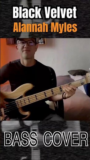 Black Velvet (Alannah Myles) / bass cover by ‪@Jeremievinet‬ #bass