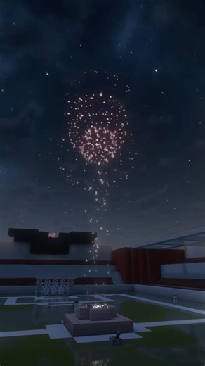 Firework Machine 🧨 #minecraft #firework #machine #redstone