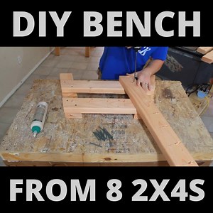 22K views · 1.3K reactions | You can build this #DIY bench from eight 2x4 boards! This has been a very popular Eagle Scout project over the past decade. Time sure does fly.. Free plans here: https://jayscustomcreations.com/2013/06/free-plans-2x4-outdoor-bench/ | Jay's Custom Creations | Facebook