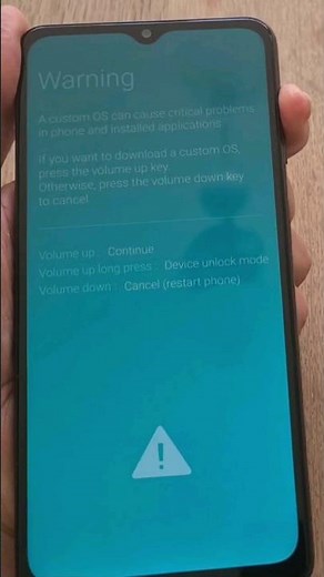 Unlock the bootloader Samsung Galaxy A12 | Android 12 #bootloader #howto #unlockbootloader #shorts