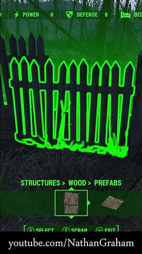 Fallout 4 Building System in a Nutshell - Fallout 4 #Shorts