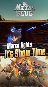 It's Marco show timeeee 🔥 Witness the dazzling spectacle of Marco's Showtime exploding in action! 💣😆 Brace yourselves for the ultimate gaming experience as Marco takes center stage and unleashes his full power! ⚔️ 🏃‍♂️🌟Amazing grand prizes such as iPhone 14 Promax, iPad M2 WIFI 128GB 11 inches, Play Station 5 Console,....are still waving their hands and calling your name at these following events. Join them now! ➡️ Google Play and App Store: https://metalslugsea.onelink.me/cQAj/FBPH ➡️ Pre-