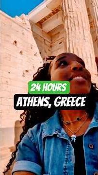 Spend a 24-HR With Me | Things To Do in Athens, Greece 🇬🇷 #greece