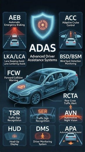 Your Car Is Smarter Than You Think 😱 | ADAS Explained