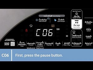 Error Code C06: Drying time over