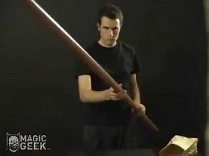 Appearing Pole from bag at Magicbox